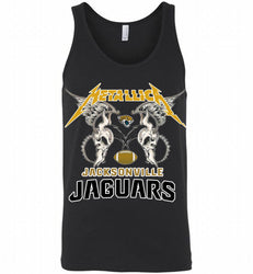 Metallica Jacksonville Jaguars Logo Tank