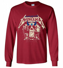Metallica We Don't Give A Shit Kansas City Royals Gildan Long Shirt - zezetee