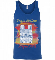 Notre Dame Cathedral Fire in Paris Tank - zezetee