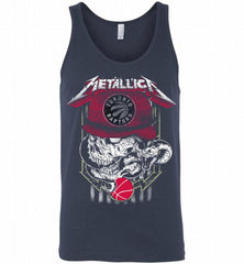 Metallica Skull Snake Toronto Raptors Tank - zezetee