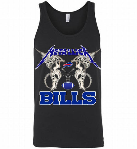 Metallica Buffalo Bills Logo Tank - zezetee