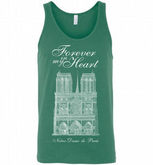 Notre Dame Paris-Catholic-Cathedral-Architecture Tank - zezetee