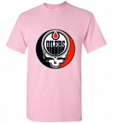 NHL TEAM EDMONTON OILERS X GRATEFUL DEAD LOGO BAND Shirt - zezetee