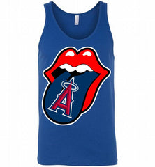 Los Angeles Angels  x The Rolling Stones Logo Tank - zezetee