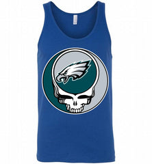 Philadelphia Eagles Grateful Dead Logo Band Tank - zezetee