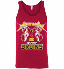 Metallica Boston Bruins Logo Tank - zezetee