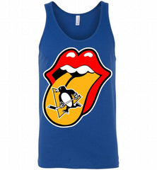 Pittsburgh Penguins  x The Rolling Stones Logo Tank - zezetee