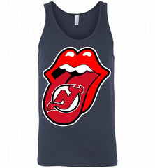 New Jersey Devils  x The Rolling Stones Logo Tank - zezetee