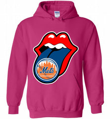 New York Mets  x The Rolling Stones Logo Hoodie - zezetee