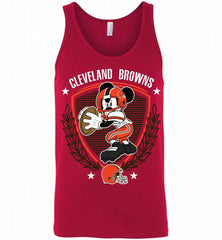 Disney Mickey Cleveland Browns Team Tank - zezetee