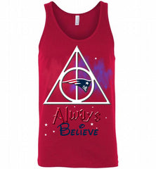 New England Patriots Always Believe Harry Potter Tank - zezetee