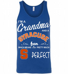 I'M A Grandma And A Syracuse Orange Fan Tank - zezetee