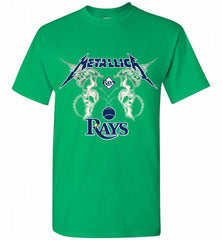 Metallica Tampa Bay Rays Logo Shirt - zezetee