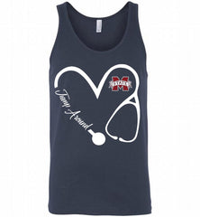 Love Nurse Trump Around Mississippi Fresno State Bulldogs Tank - zezetee