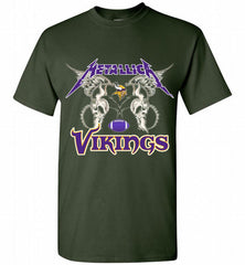 Metallica Minnesota Vikings Logo Shirt - zezetee