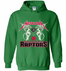 Metallica Toronto Raptors Logo Hoodie - zezetee