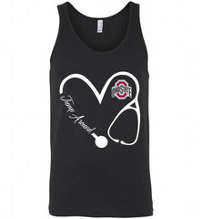 LOVE NURSE TRUMP AROUND OHIO STATE BUCKEYES GIFT Tank - zezetee