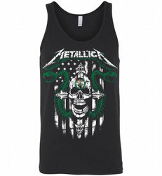 Metallica Boston Celtics Logo Tank