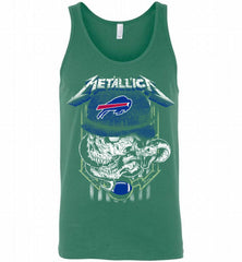 Metallica Skull Snake Buffalo Bills Tank - zezetee
