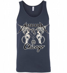 Metallica Chicago White Sox Logo Tank - zezetee