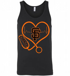 Nurse Heartbeat San Francisco Giants Tank