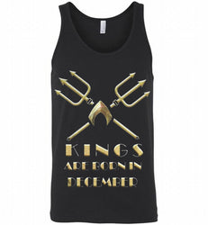 AQUAMAN KINGS ARE BORN IN DECEMBER Tank