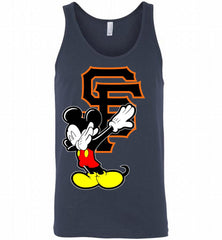 Disney Mickey Mouse Dabbing San Francisco Giants Tank - zezetee