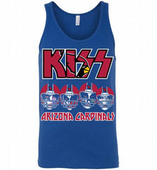 Kiss Arizona Cardinals Logo Tank - zezetee