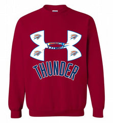 Under Armour Oklahoma City Thunder Crewneck Sweatshirt - zezetee