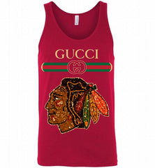 Gucci Chicago Blackhawks Logo Tank - zezetee