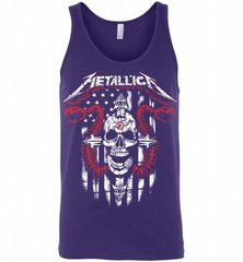 Metallica Boston Red Sox Logo Tank - zezetee
