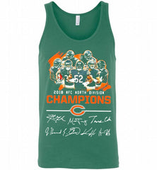 CHICAGO BEARS 2018 NFC NORTH DIVISION CHAMPIONS Tank - zezetee