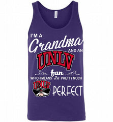 I'M A Grandma And A UNLV Runnin' Rebels Fan Tank - zezetee