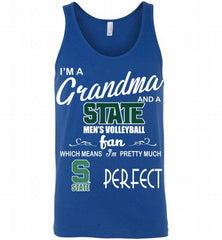 I'M A Grandma And A Michigan State Spartans Fan Tank - zezetee