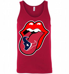 Houston Texans  x The Rolling Stones Logo Tank - zezetee