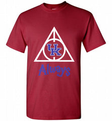 KENTUCKY WILDCATS DEATHLY HALLOWS ALWAYS GIFT Shirt - zezetee
