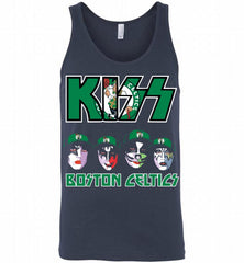 Kiss Boston Celtics Logo Tank - zezetee