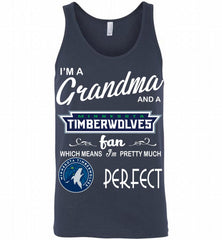 I'M A Grandma And A MinnesotaTimberwolves Fans Perfect Tank - zezetee