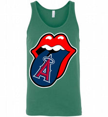 Los Angeles Angels  x The Rolling Stones Logo Tank - zezetee
