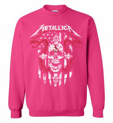 Metallica St Louis Cardinals Logo Crewneck Sweatshirt - zezetee