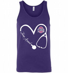 LOVE NURSE TRUMP AROUND OHIO STATE BUCKEYES GIFT Tank - zezetee