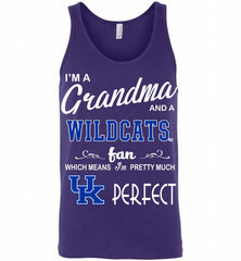 I'M A Grandma And A Kentucky Wildcats Fan Tank - zezetee