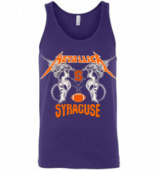 Metallica Syracuse Orange Logo Tank - zezetee