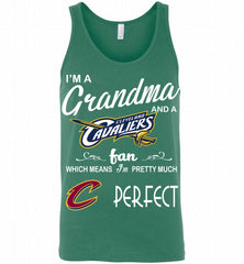 I'M A Grandma And A Cleveland Cavaliers Fans Perfect Tank - zezetee