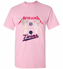 Metallica Minnesota Twins Logo Shirt - zezetee