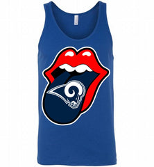 Los Angeles Rams  x The Rolling Stones Logo Tank - zezetee