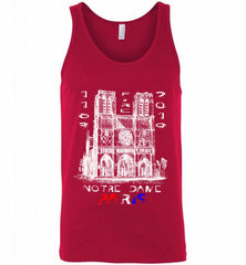 notre dame fire department shirt Tank - zezetee