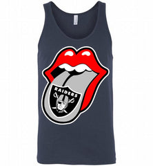 Oakland Raiders  x The Rolling Stones Logo Tank - zezetee