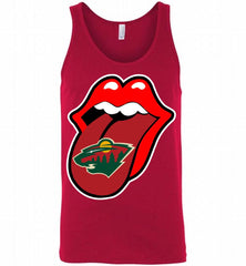 Minnesota Wild x The Rolling Stones Logo Tank - zezetee