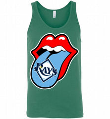 Tampa Bay Rays  x The Rolling Stones Logo Tank - zezetee